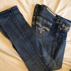 Women’s rock revival Jeans “haine”